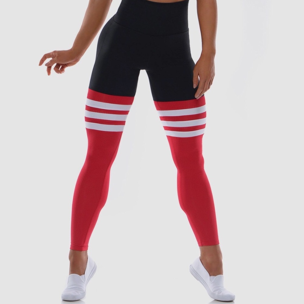 HIGH WAIST THIGH-HIGHS 'SOLID" active leggings